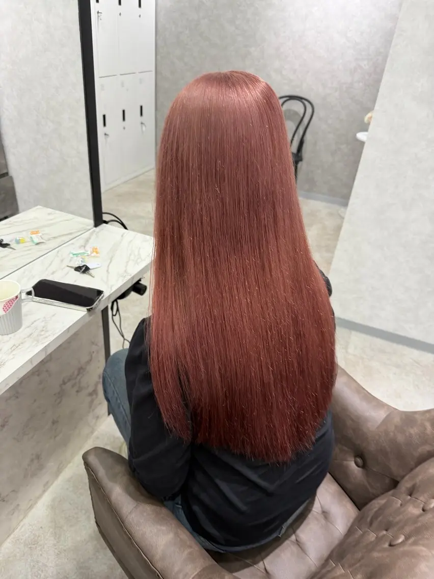 ロング カラー 色落ちまで盛れる 💟まなみのヘアスタイル