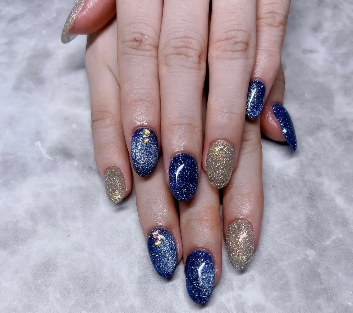 ネイル 長さ出し 夏ネイル ネイルチップ ハンドネイル ISA_ BELLAのネイルデザイン