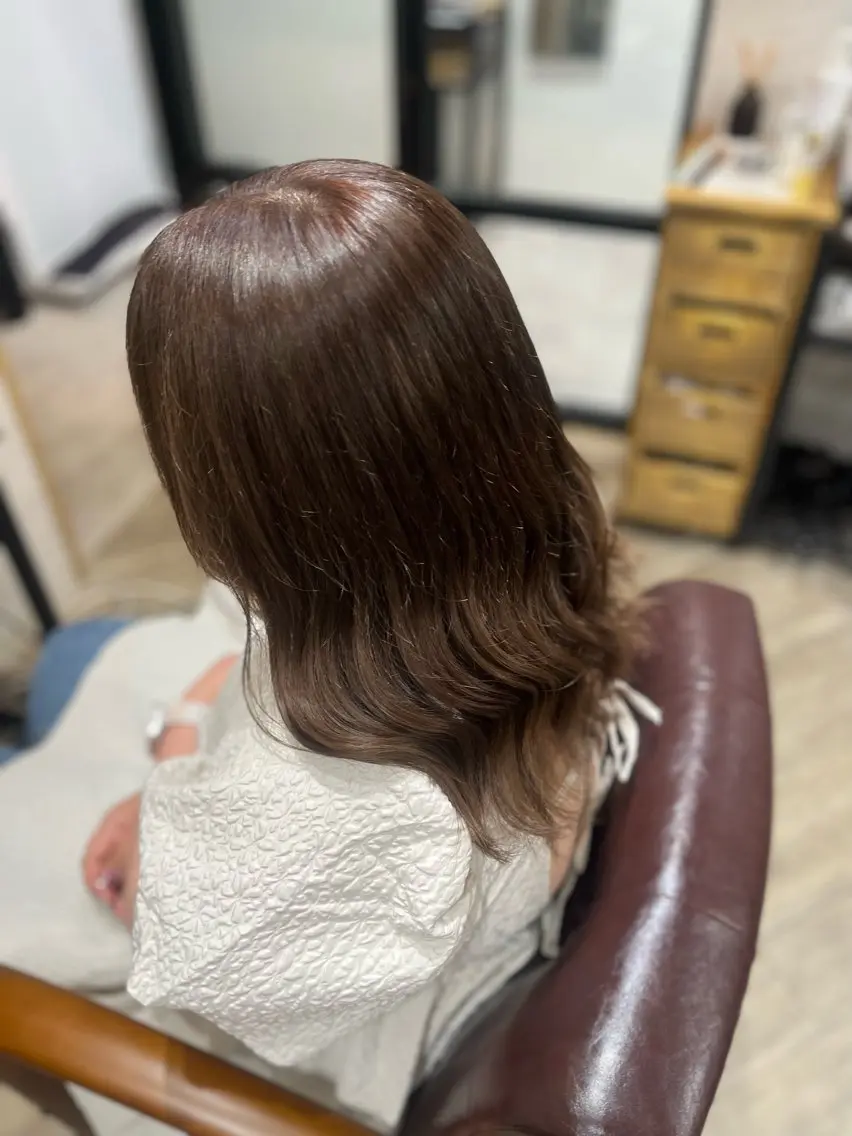 セミロング 🫧ぷる艶カラー🫧 Yuubi🦩のヘアスタイル