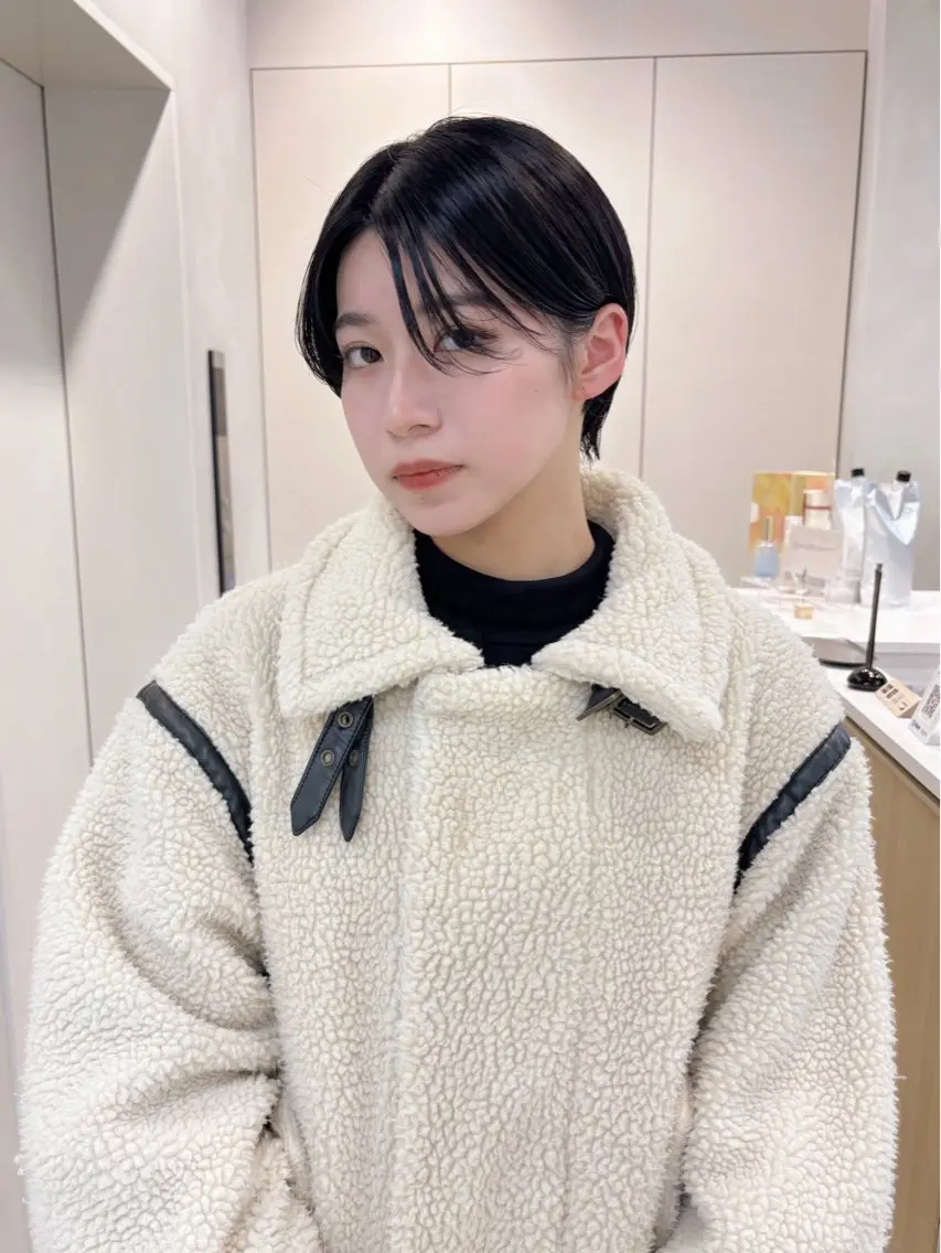 ショート 青木 優歩のヘアスタイル