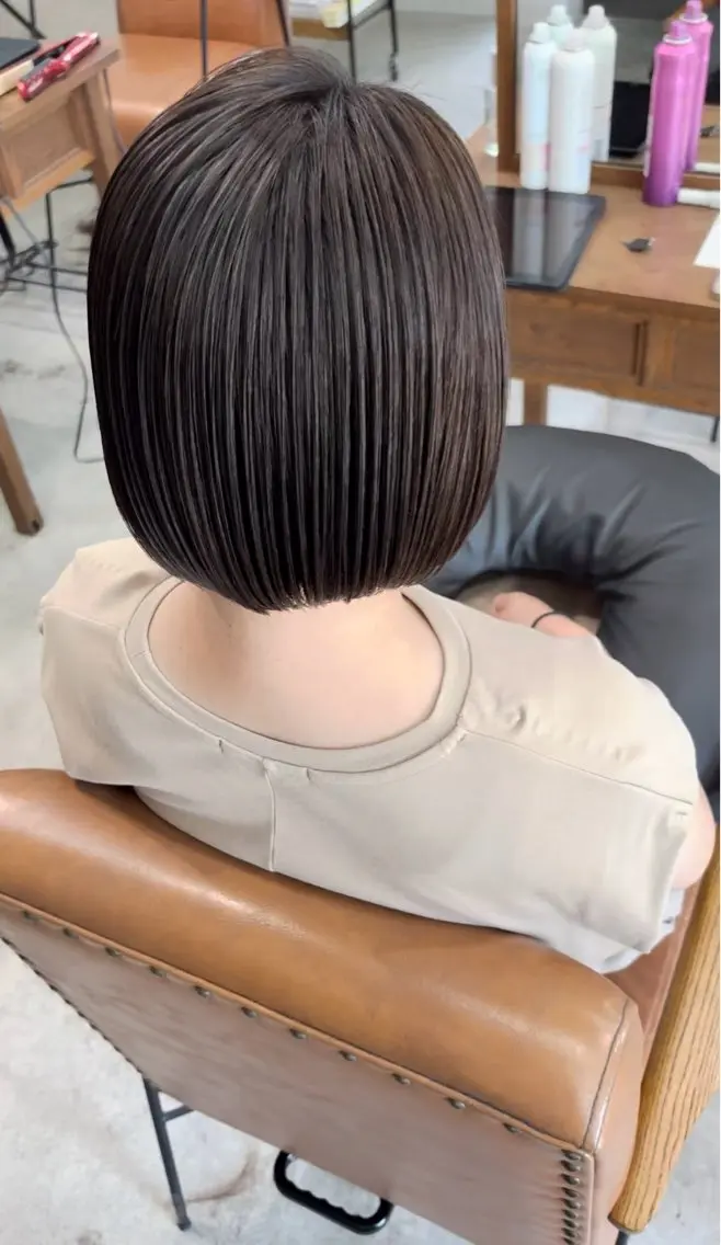 ミディアム カット ヘアカラー トリートメント SONO 【一宮】のヘアスタイル