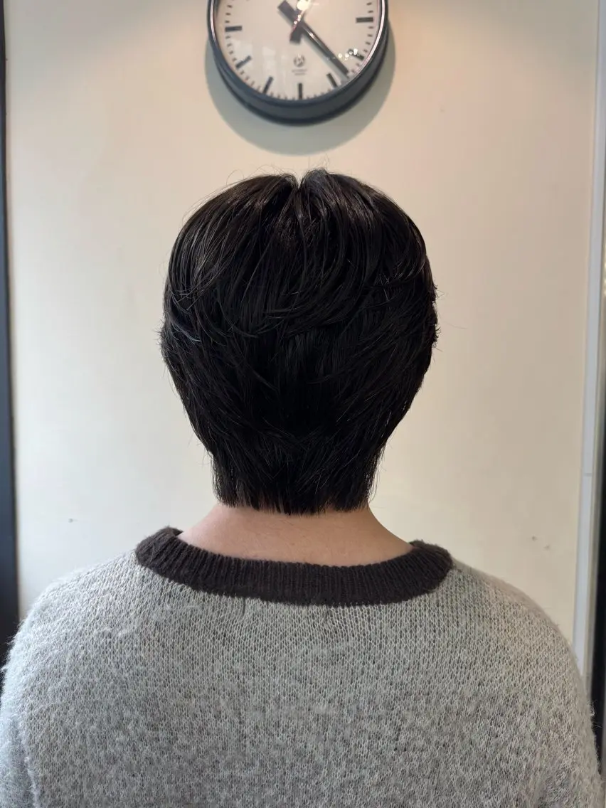 メンズ カット 米元 春奈のヘアスタイル