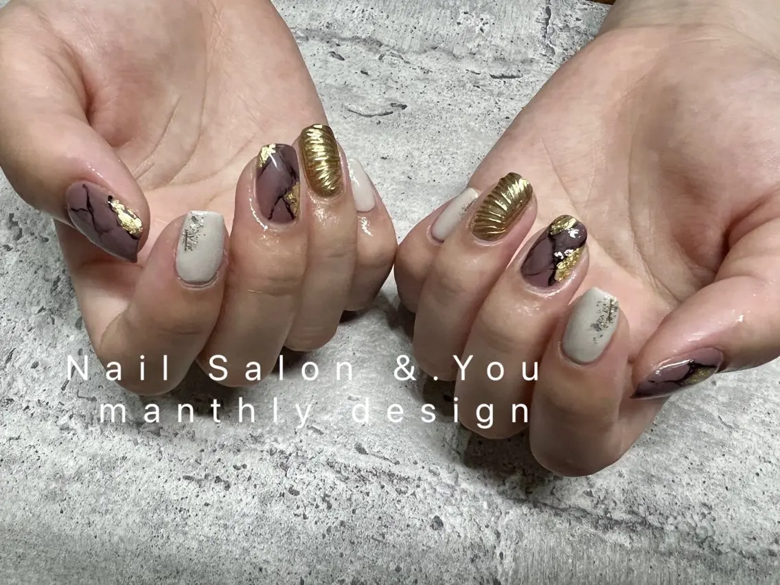 ネイル ハンドネイル Nail Salon &.Youのネイルデザイン