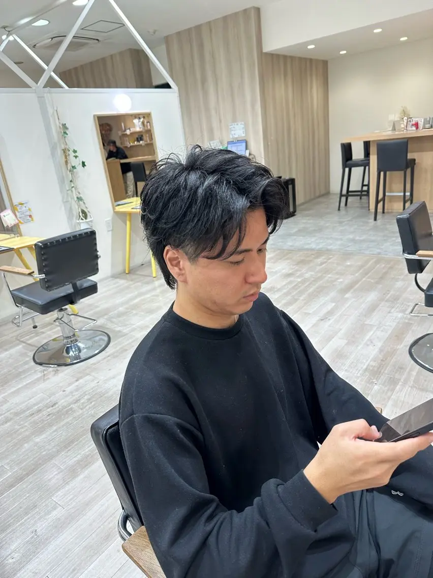 ショート メンズ カット ツイスパ/フェード /辻諒哉のヘアスタイル