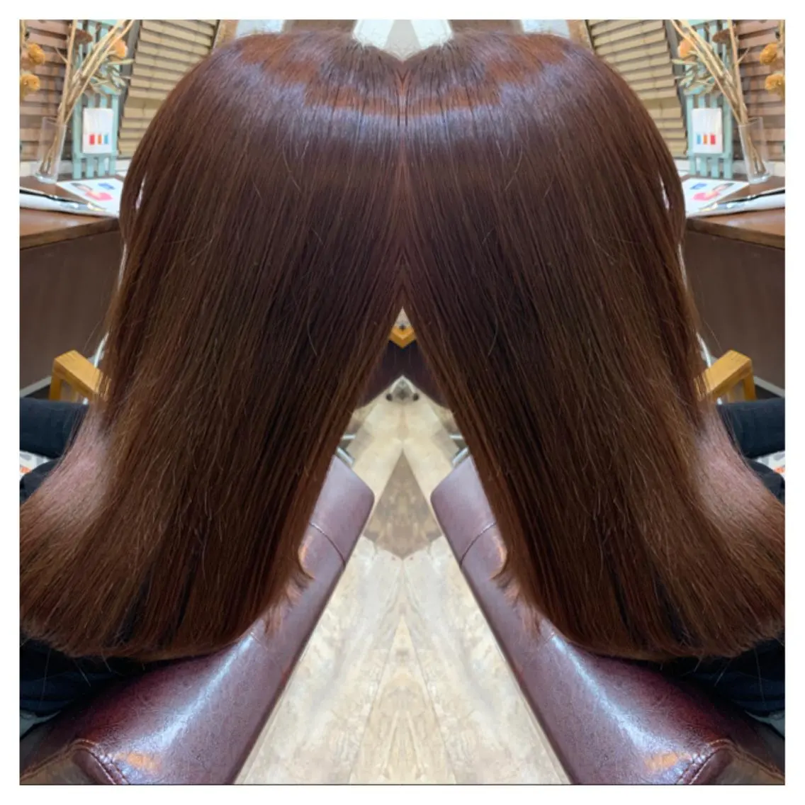 ロング カラー カット トリートメント 村山 茉衣のヘアスタイル
