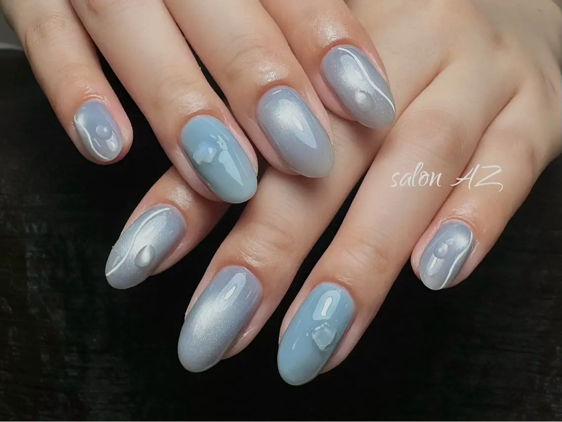 ネイル オフィスネイル ハンドネイル salon AZのネイルデザイン