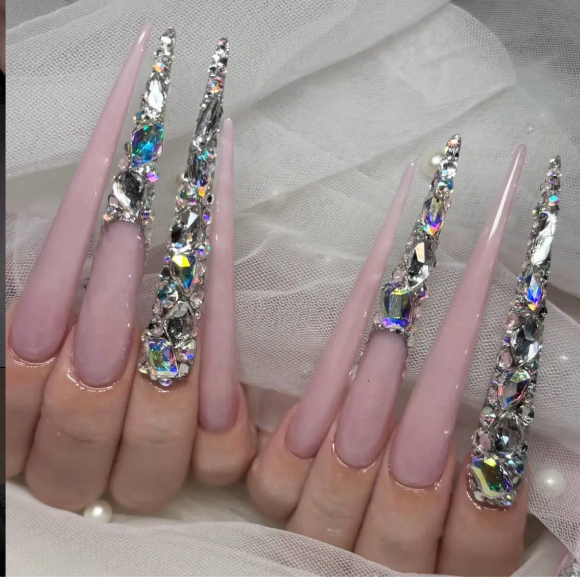 ネイル アートネイル 韓国ネイル 持ち込み ワンホンネイル ハンドネイル Lenie Nail Salonのネイルデザイン