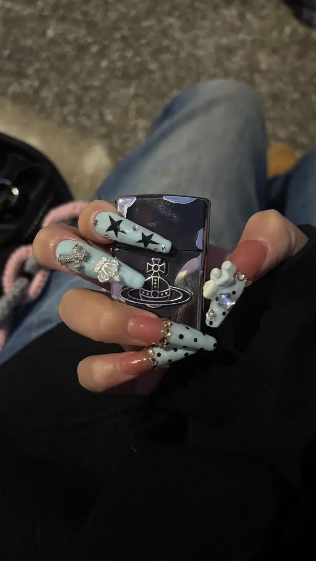 ネイル ハンドネイル 🐬Cxxu° Nail✝️のネイルデザイン