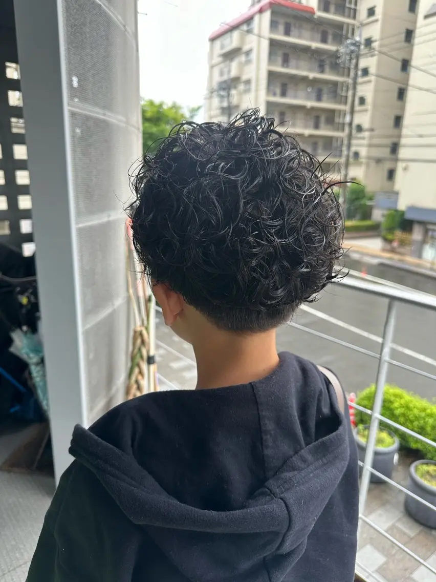 🐰【メンズカット➕パーマ】カットパーマ🐰の写真