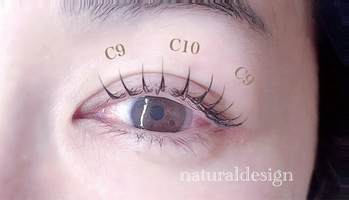 マツエク・マツパ eyesalon 向日葵のマツエク・マツパデザイン