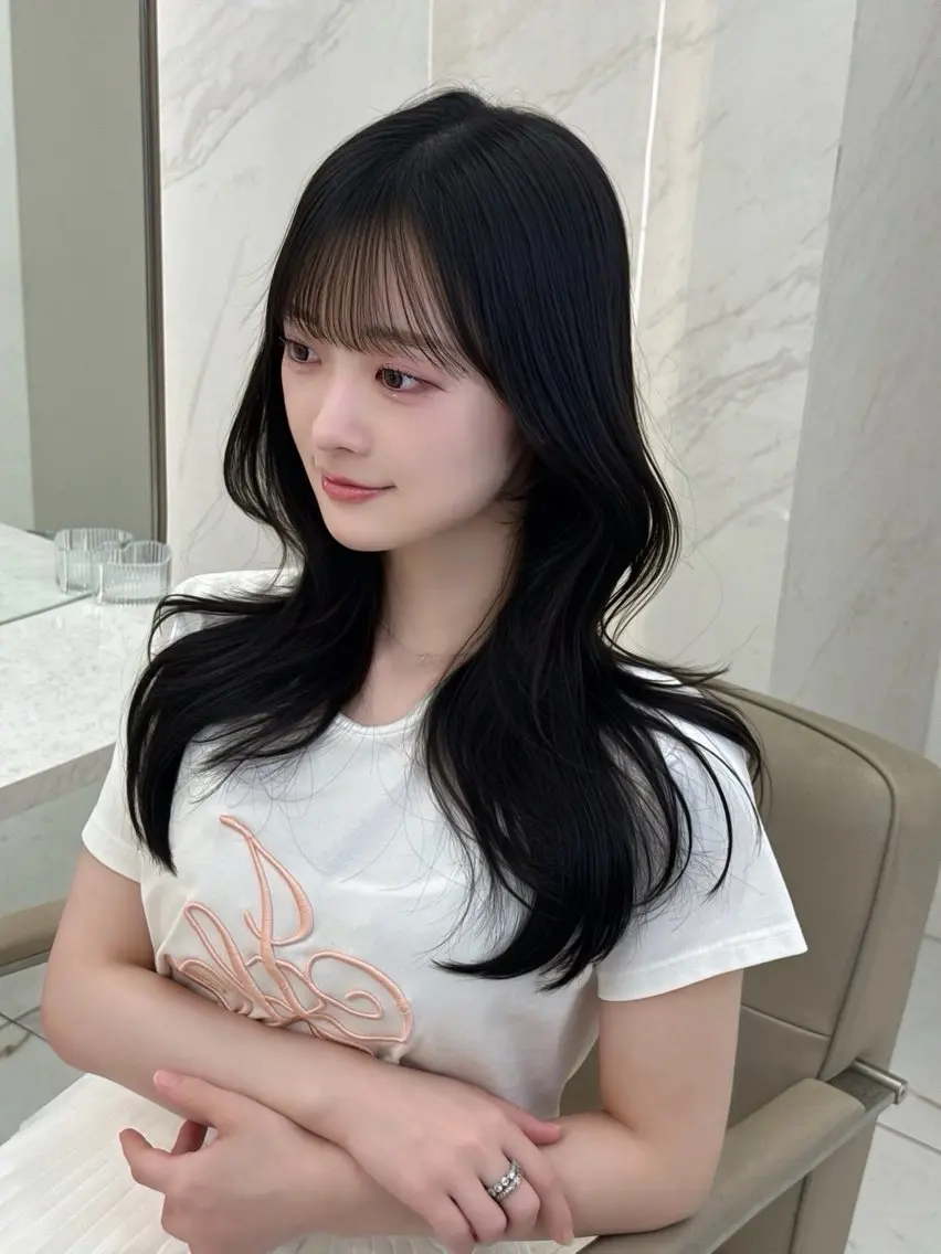ロング カラー 小林 拳人のヘアスタイル