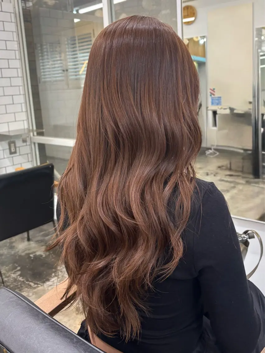 カラー 🍓 MaNO マイカ 🍓のヘアスタイル
