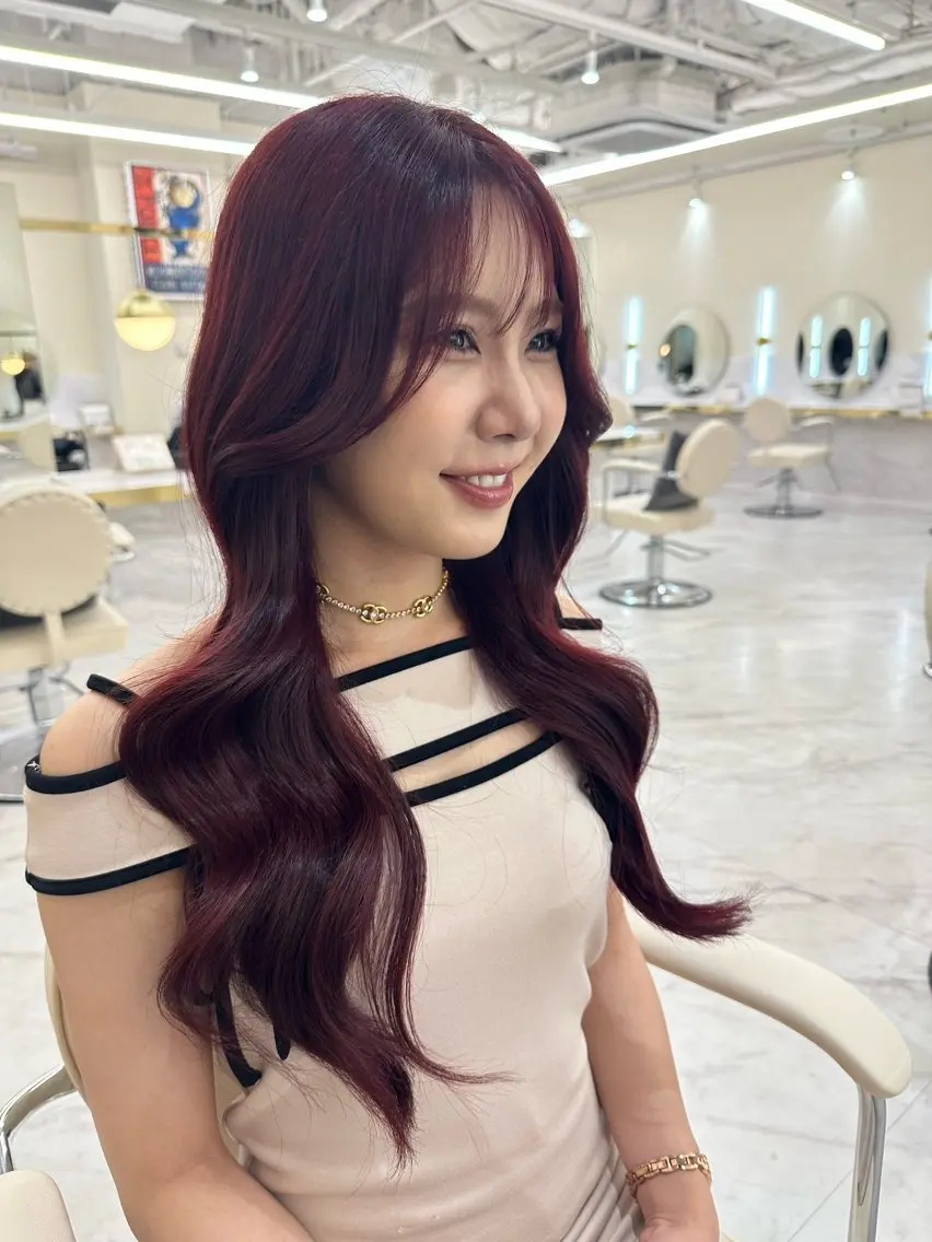 ロング 似合わせカット トリートメント カット ヘアカラー トリートメント 似合わせレイヤーカッ ト🩶瀧本美咲のヘアスタイル