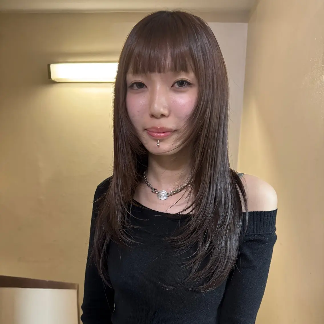 ロング 顔まわりレイヤー レイヤーカット カット 高松大輝/メンズ /レイヤーカットのヘアスタイル