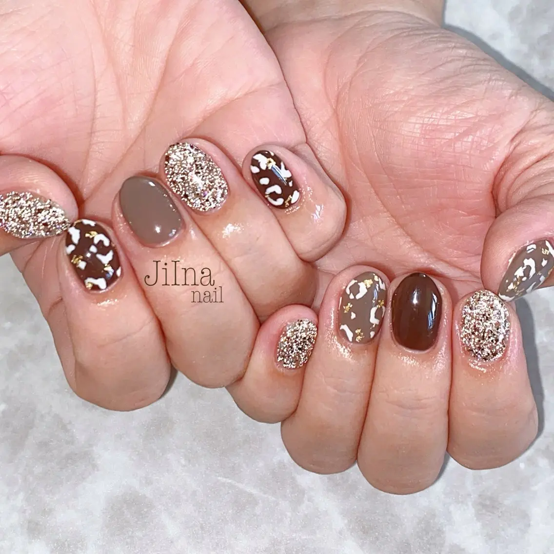 ネイル 持ち込み JiIna nailのネイルデザイン