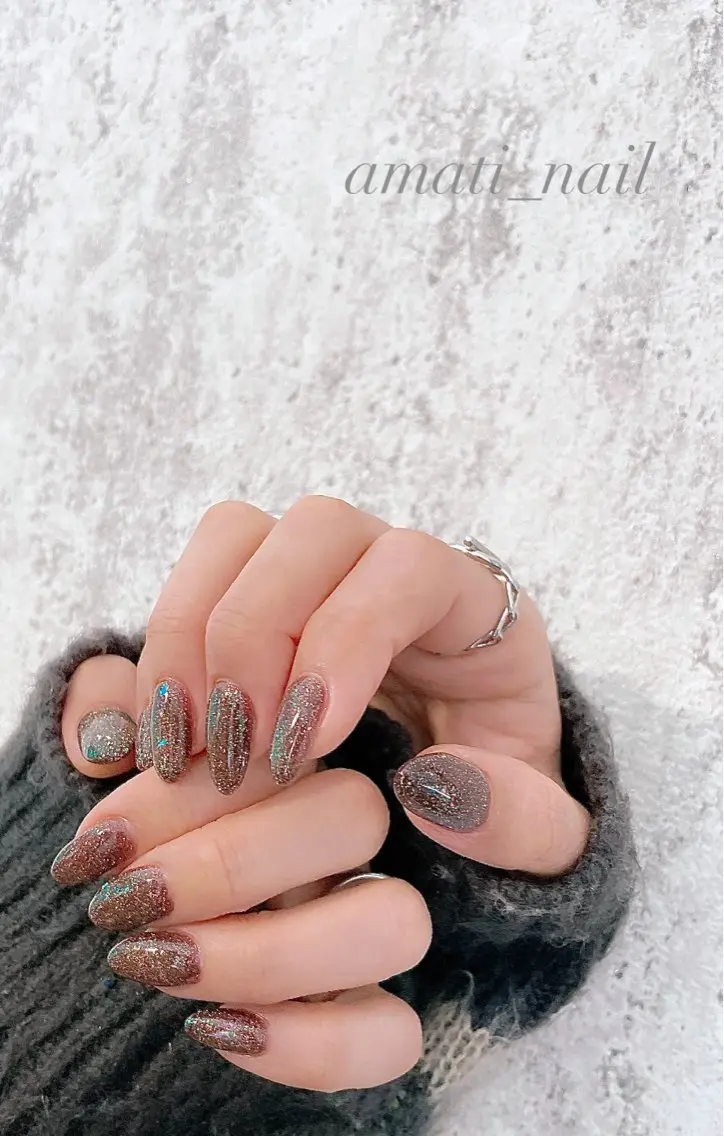 ネイル フットネイル ジェルネイル マグネットネイル ミラーネイル ニュアンスネイル ハンドネイル amati_nail TAKAKOのネイルデザイン