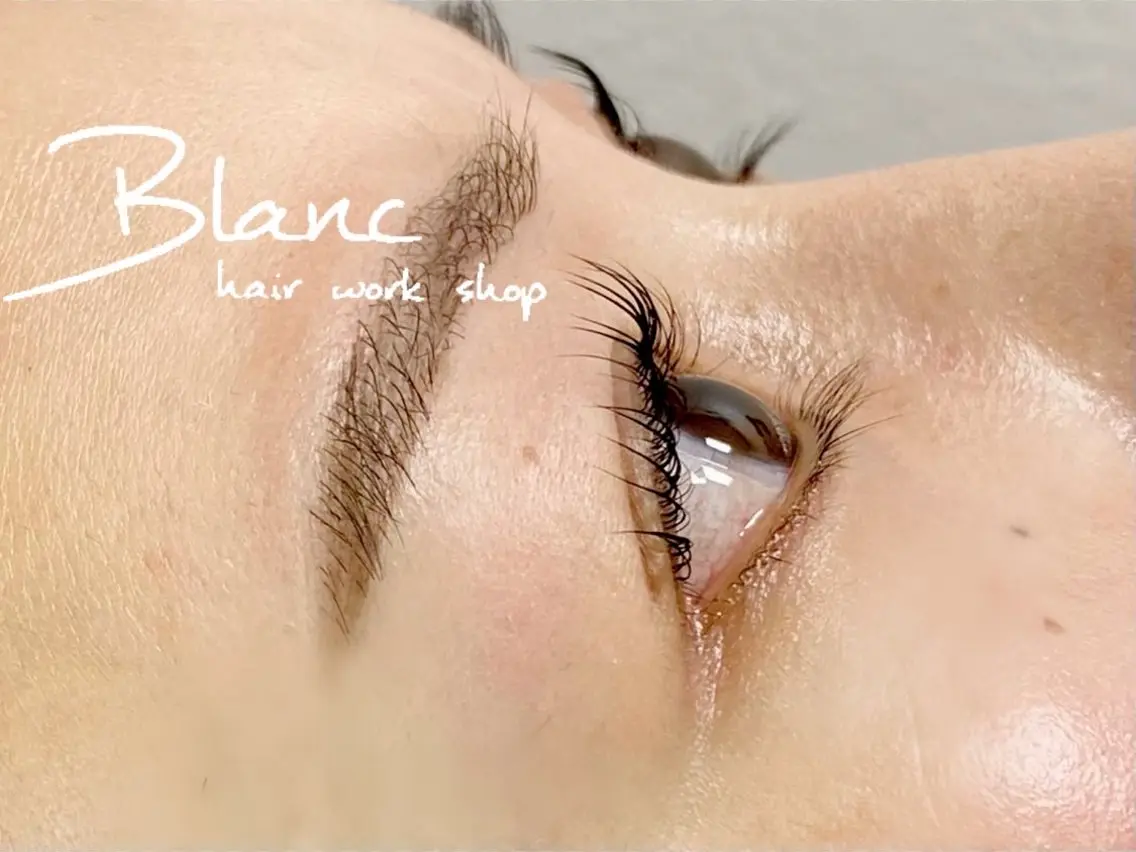 マツエク・マツパ パリジェンヌラッシュリフト Blanc梅田茶屋町 【まつげパーマ・眉】のマツエク・マツパデザイン