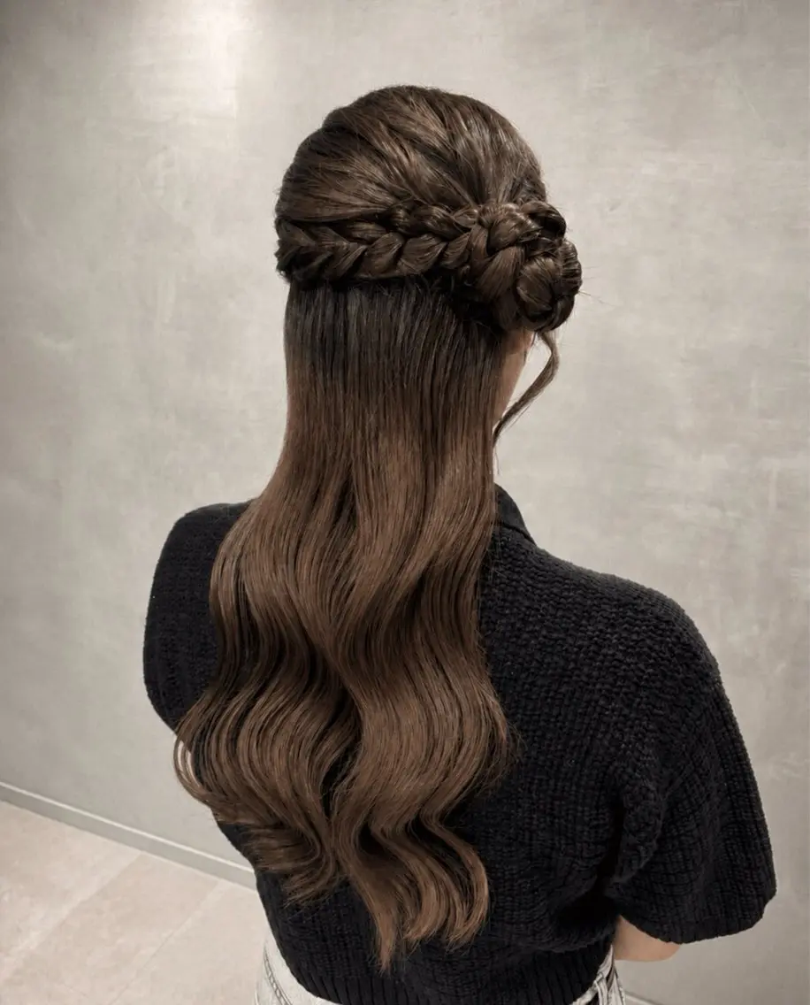 ヘアアレンジ ヘアセット 透明感カラー💎 アレンジ🩰Rimiのヘアスタイル