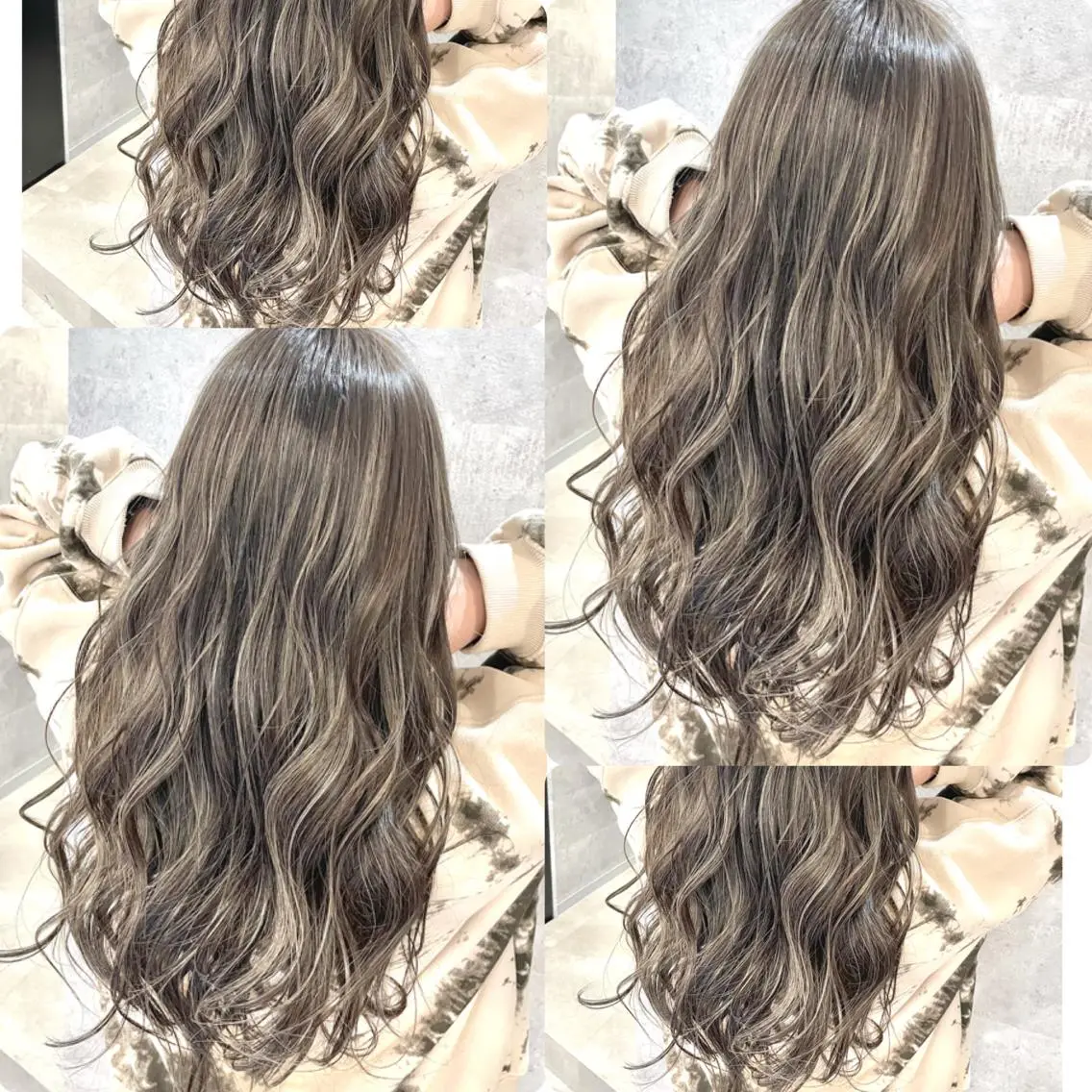 ロング カラー ハイライトカラー ハイライト ✨MiL✨ ✨心斎橋✨のヘアスタイル