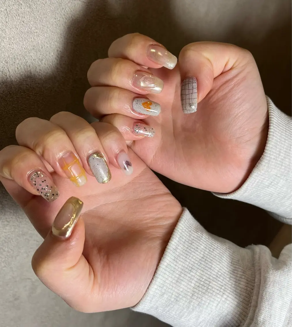 ネイル 持ち込み S. SAYAのネイルデザイン