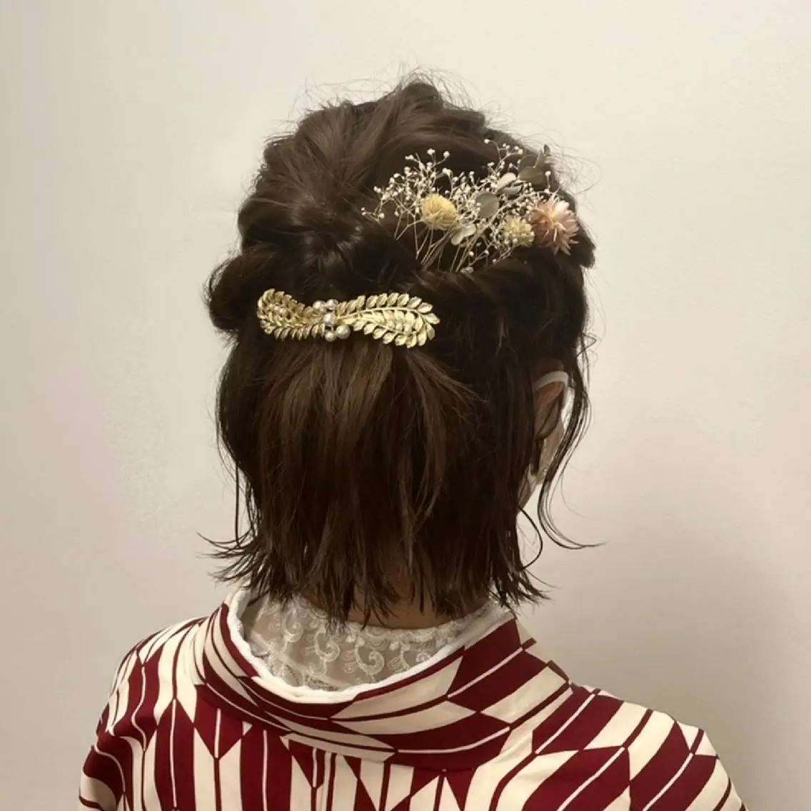 ミディアム ヘアアレンジ 迫田 ゆりのヘアスタイル