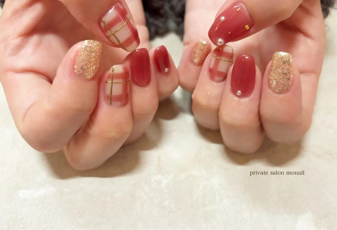 ネイル ハンドネイル nail salon monailのネイルデザイン