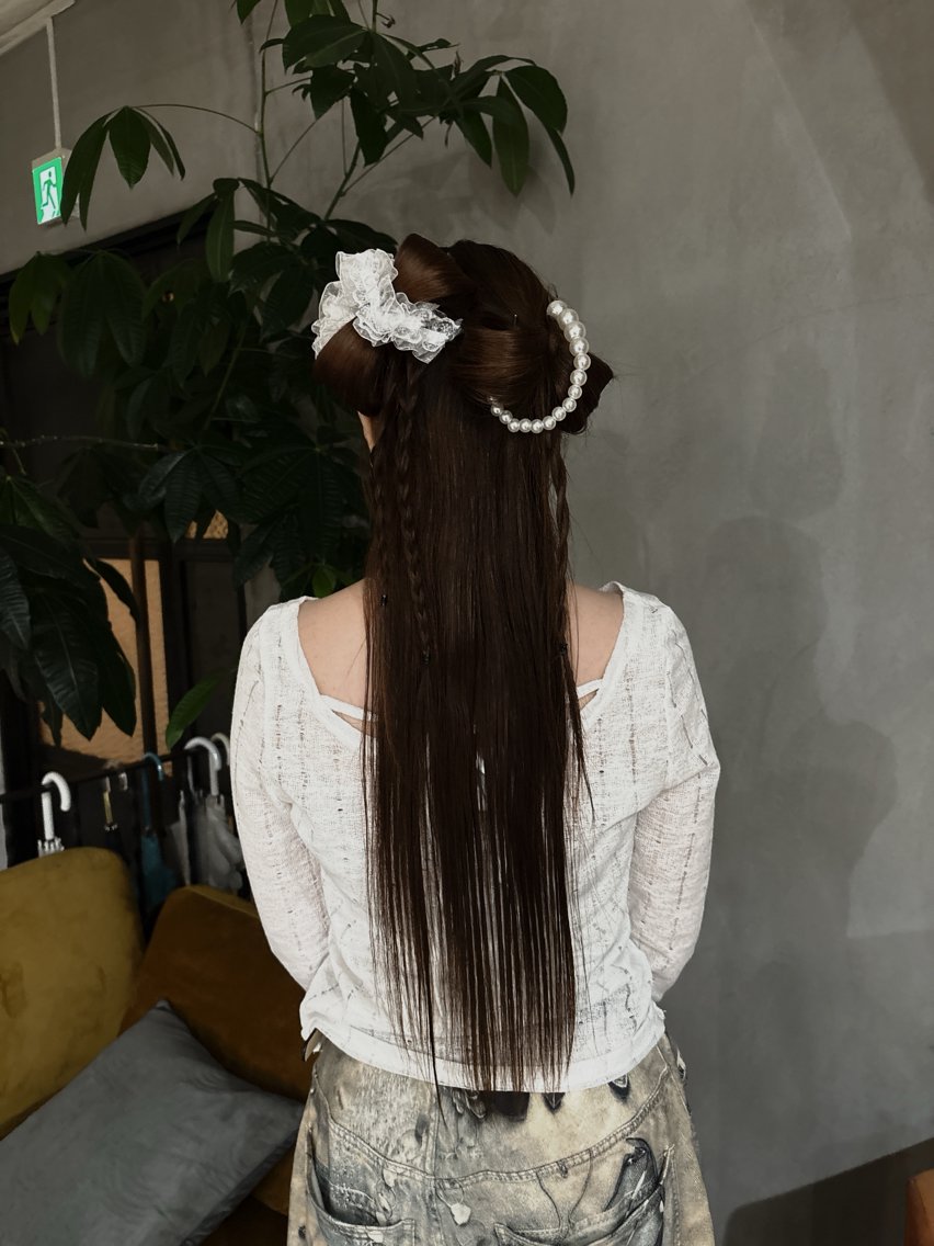 ヘアアレンジ ヘアセット Lyajitto♫ りこのヘアスタイル