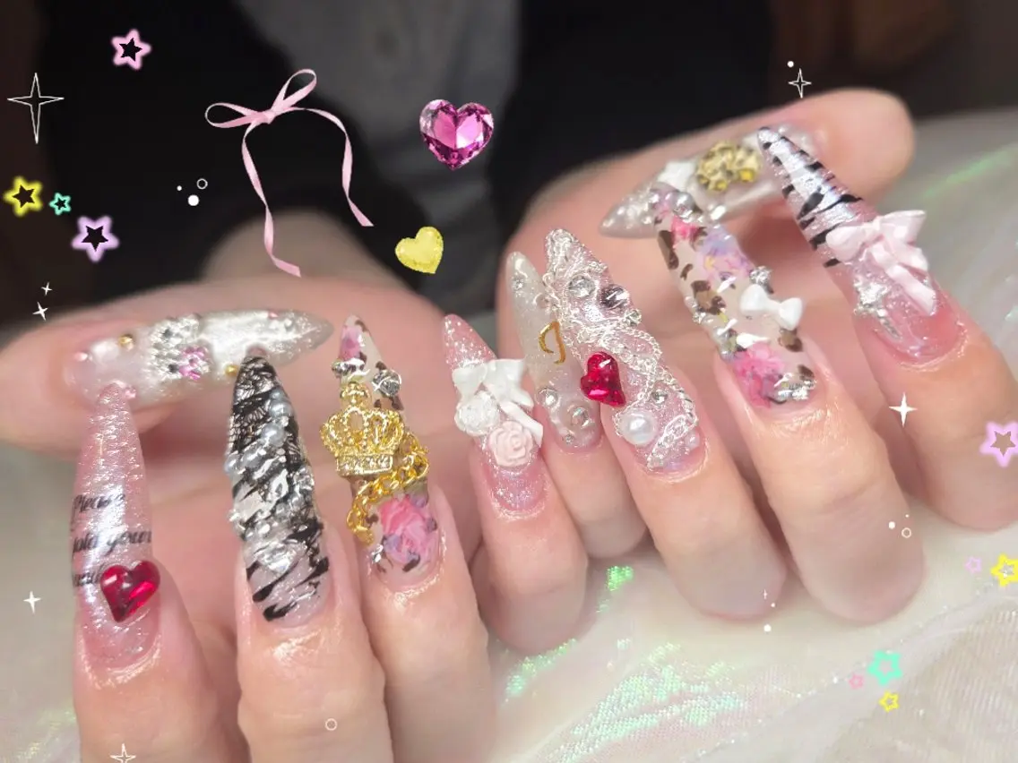 ネイル ハンドネイル 💜bora .のネイルデザイン