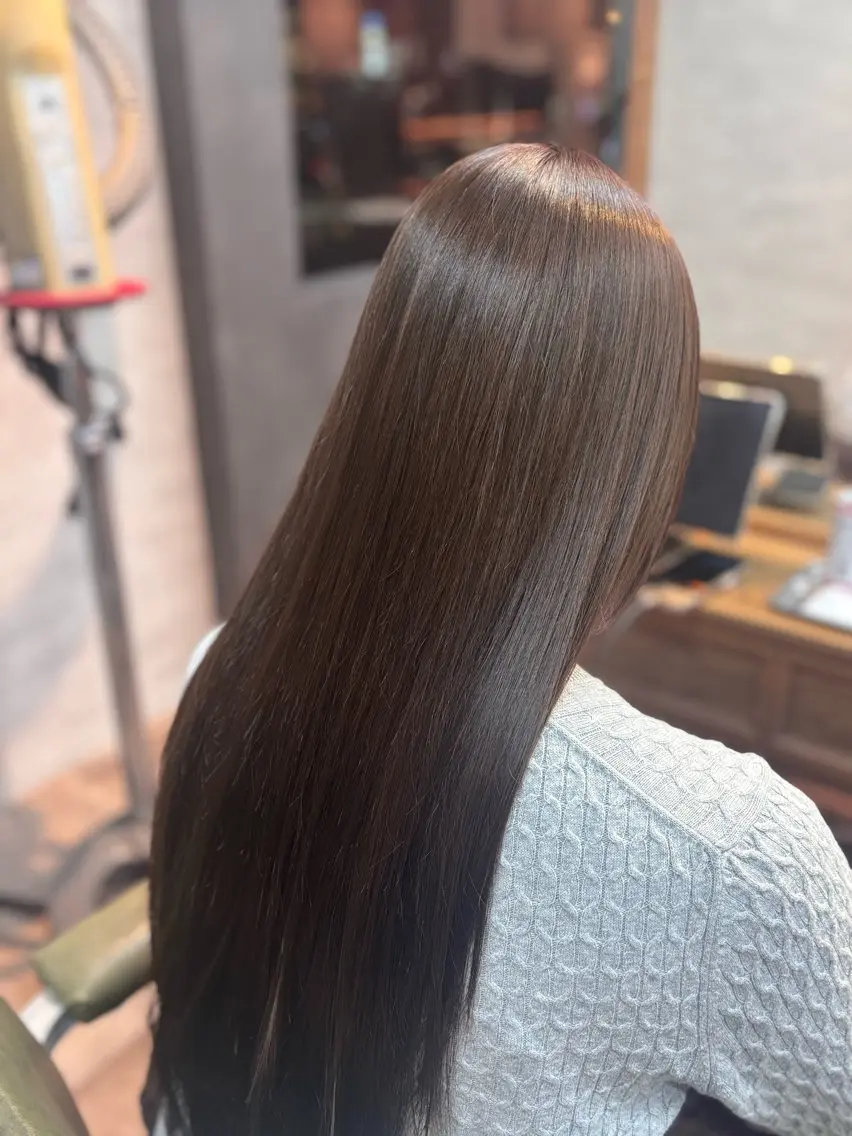 ロング カラー トリートメント ヘアカラー 🦋 たから 🦋のヘアスタイル