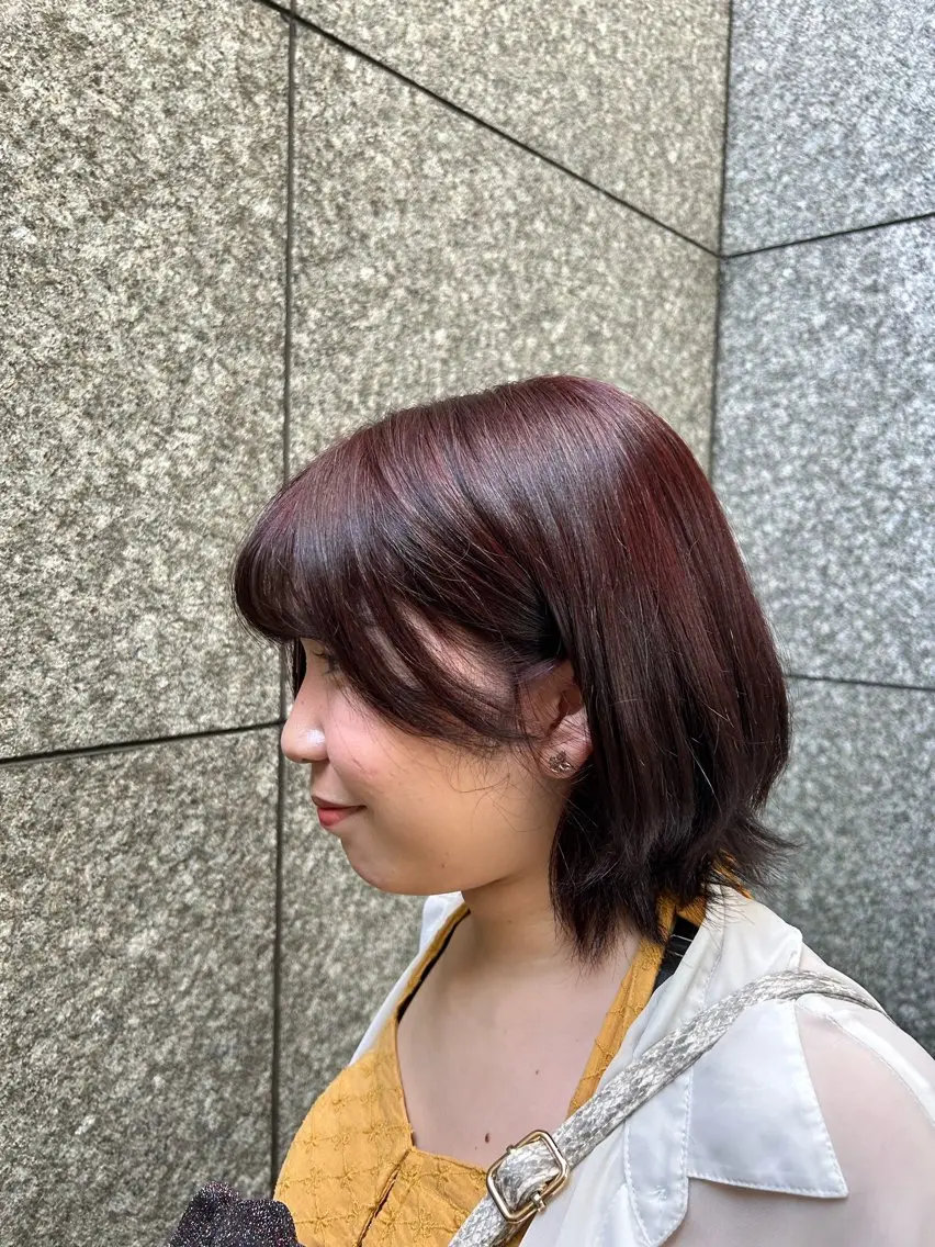 ショート カラー 三輪 南月のヘアスタイル