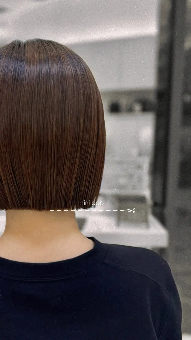ショート ボブ 🤍miyazaki rena🤍のヘアスタイル