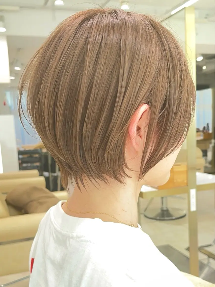 ショート ショート/ 山見陽のヘアスタイル