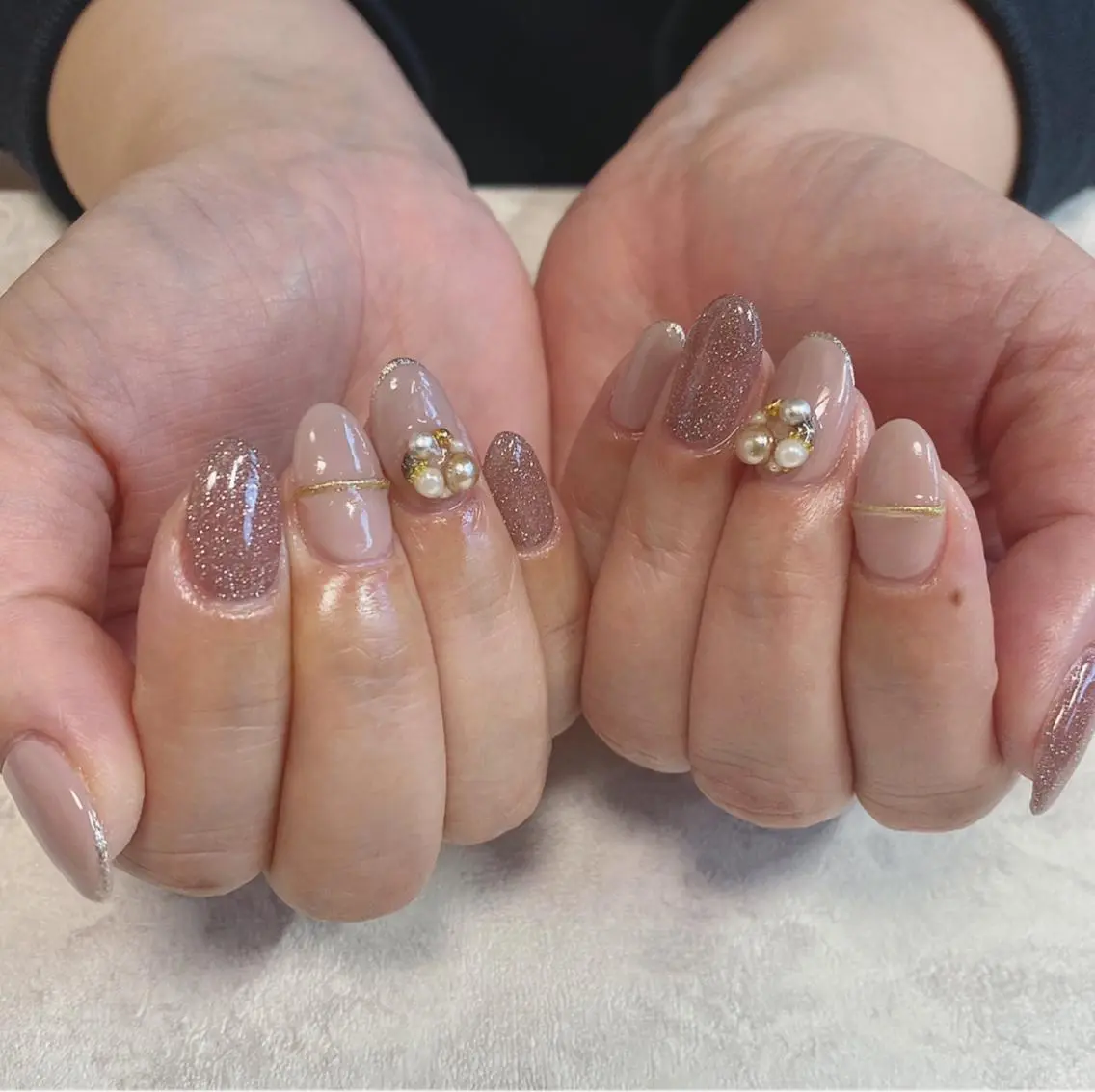 ネイル ハンドネイル 𝑺 𝒏𝒂𝒊𝒍✳︎のネイルデザイン