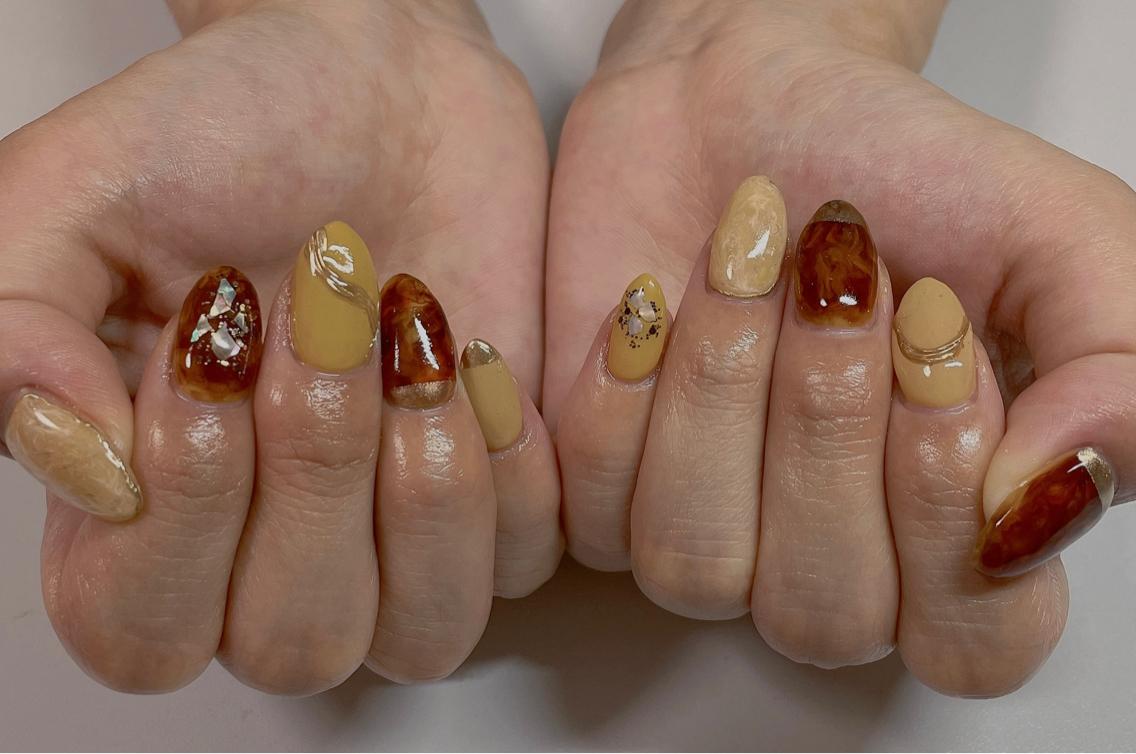 ネイル ハンドネイル kukuna nail🌻のネイルデザイン