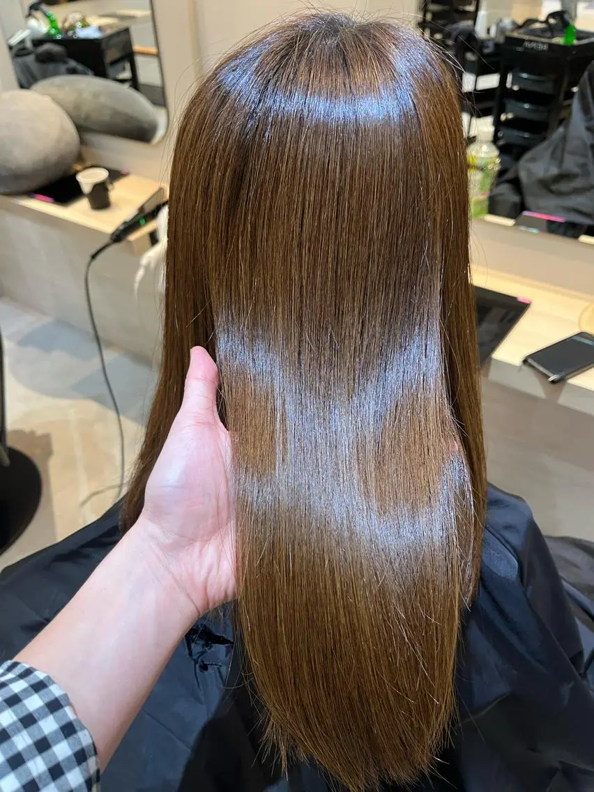 ✨【人気NO1☆縮毛矯正】ファイバープレックス矯正+カット✨の写真