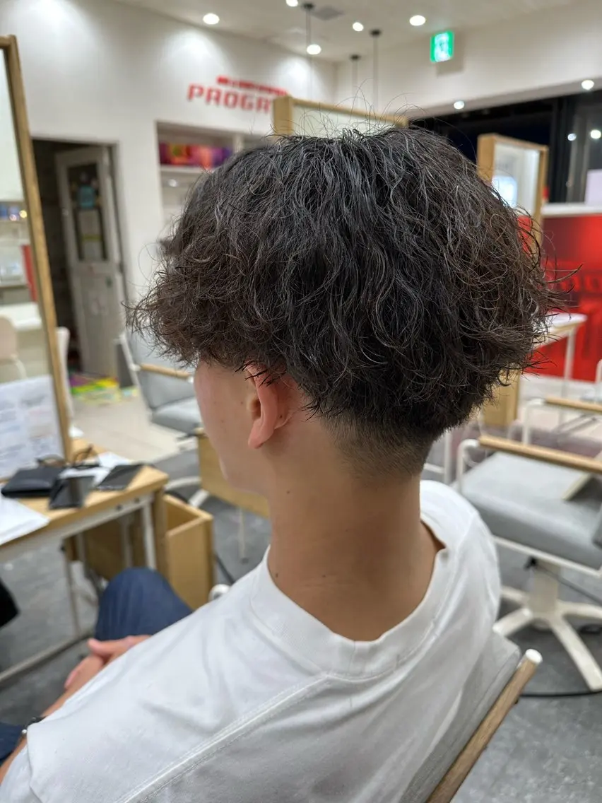 メンズカット×ツイストスパイラルパーマ💈の写真
