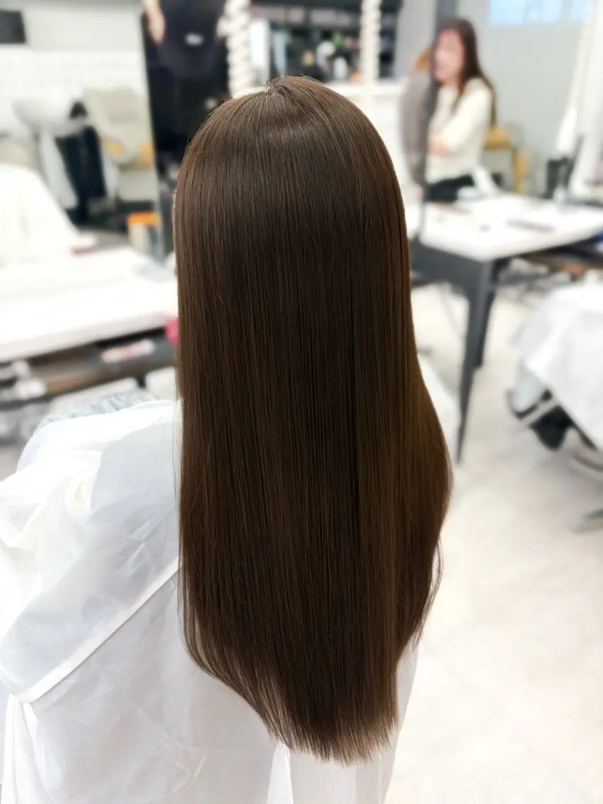 ロング 韓国ヘア🎀 もかのヘアスタイル