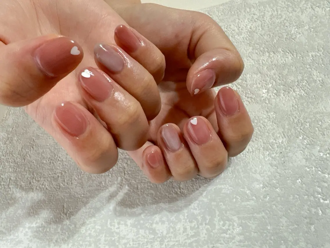 ネイル ジェルネイル ホログラムネイル メンズネイル パラジェル ピンク kikinail 溝の口のネイルデザイン