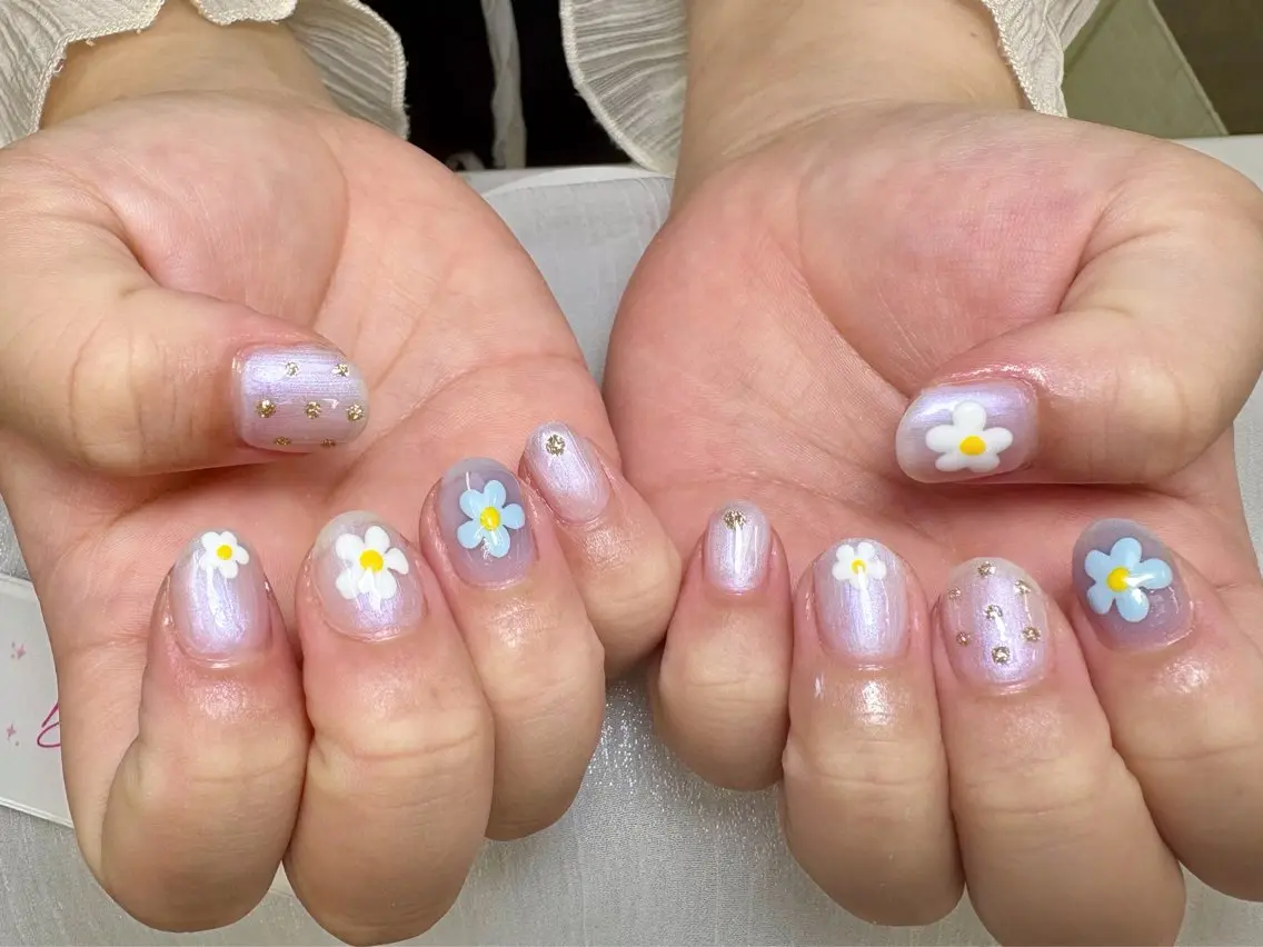 ネイル ハンドネイル ユ シサンのネイルデザイン