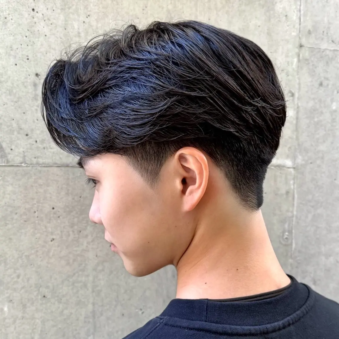 カラー パーマ メンズ 渋谷｜かりん☺︎ ニュアンスパーマのヘアスタイル