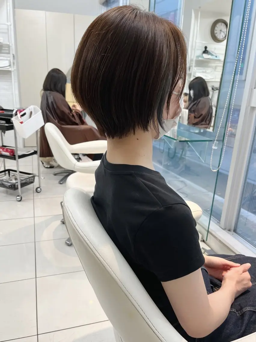 ショート カラー アレンジ&ショート 💙YUKINOのヘアスタイル