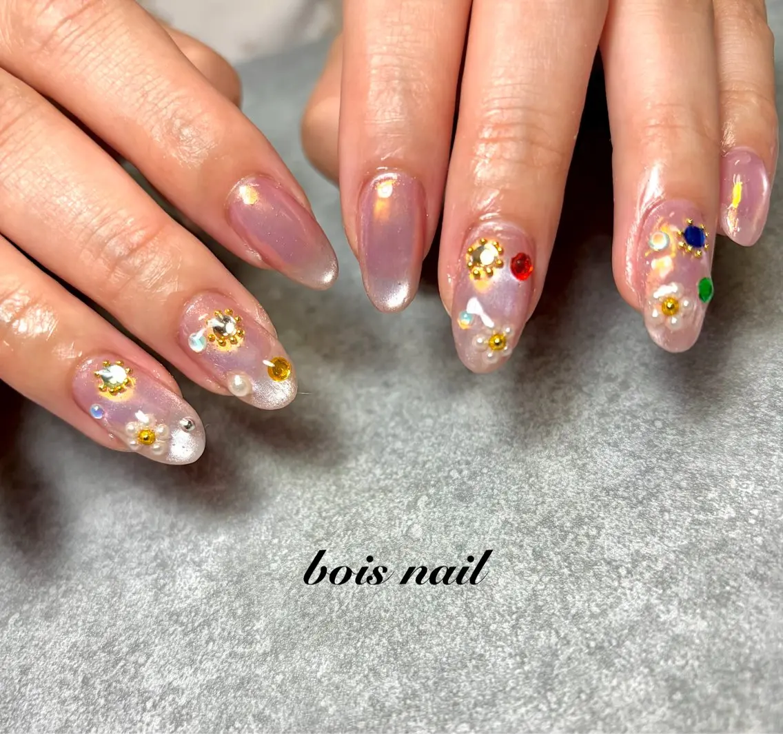 ネイル ハンドネイル bois nail ボワネイル北巽のネイルデザイン