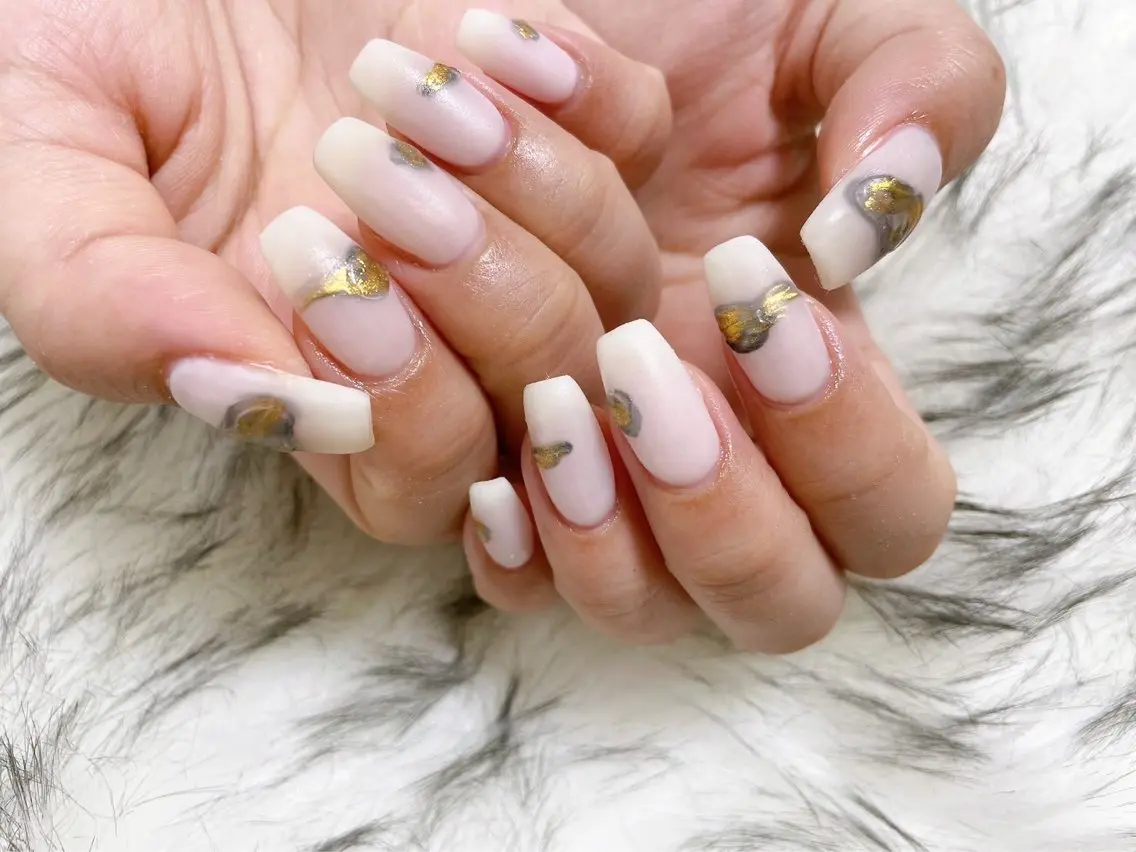 ネイル ジェルネイル 韓国ネイル マットネイル メンズネイル ミラーネイル kiki nail たまプラーザのネイルデザイン