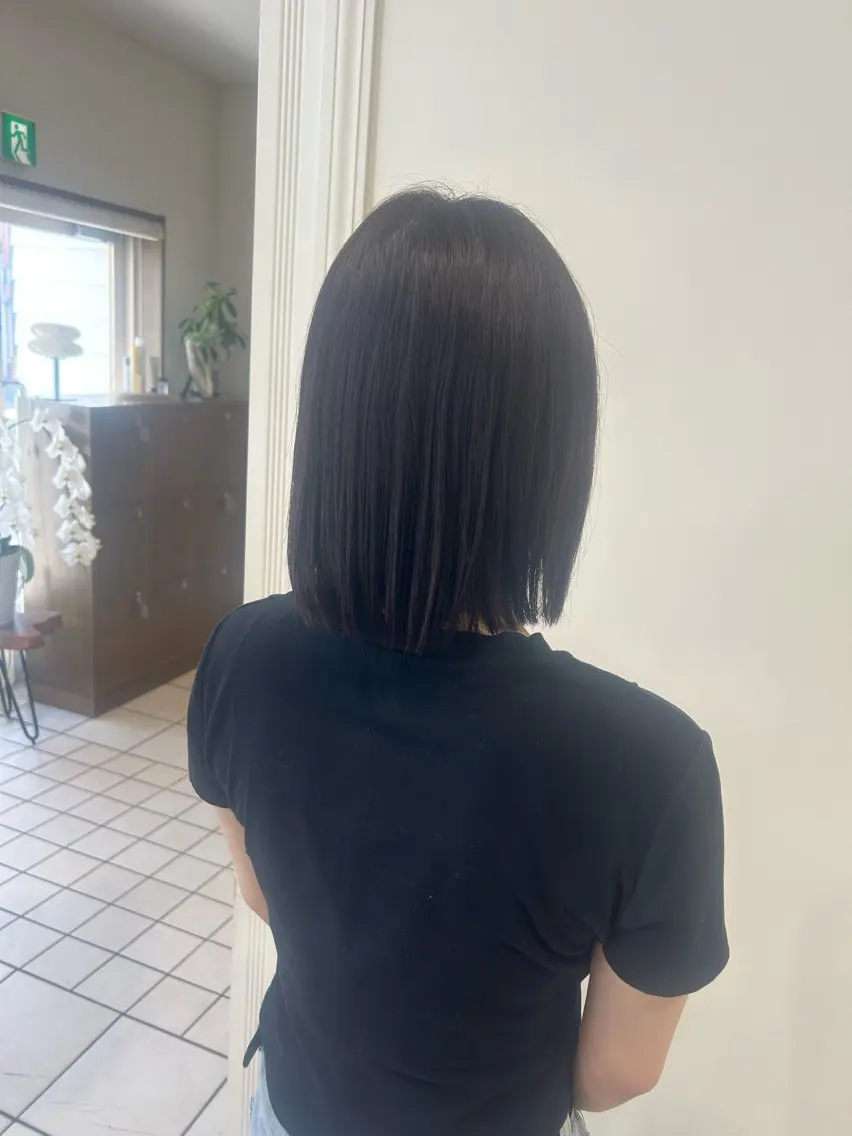 カラー ラベンダーカラー 川口 倖歩のヘアスタイル
