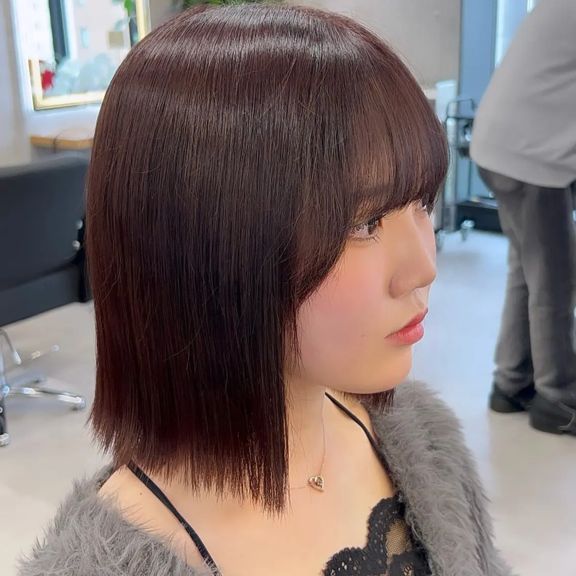 セミロング カラー ヘアカラー トリートメント ブリーチなしの達人 🌈KAITOのヘアスタイル