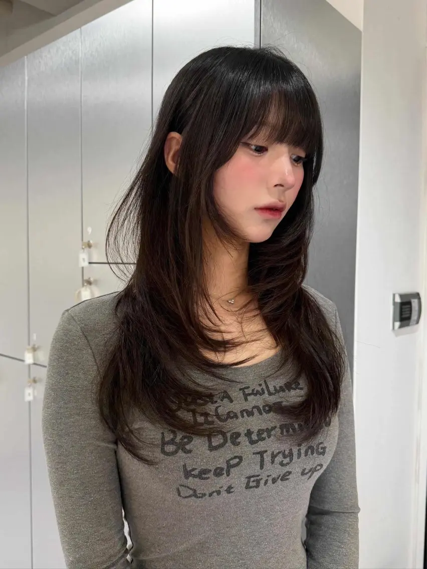 ロング カラー カット ヘアカラー トリートメント ヘアセット Rita/髪質改善 /透明感カラーのヘアスタイル