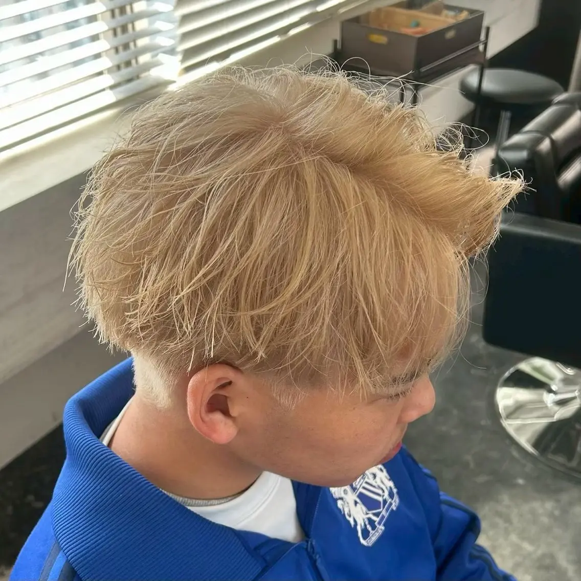 カラー メンズ ヘアカラー 桂原 春樹のヘアスタイル