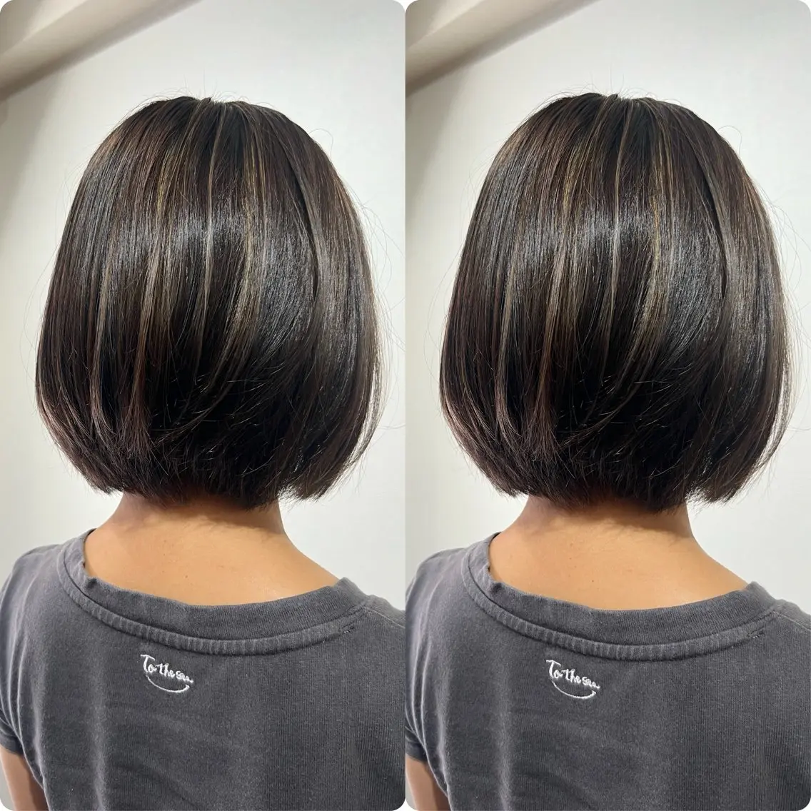 ショート 切っぱなし💇‍♀️ イヤリング🎨龍之介のヘアスタイル