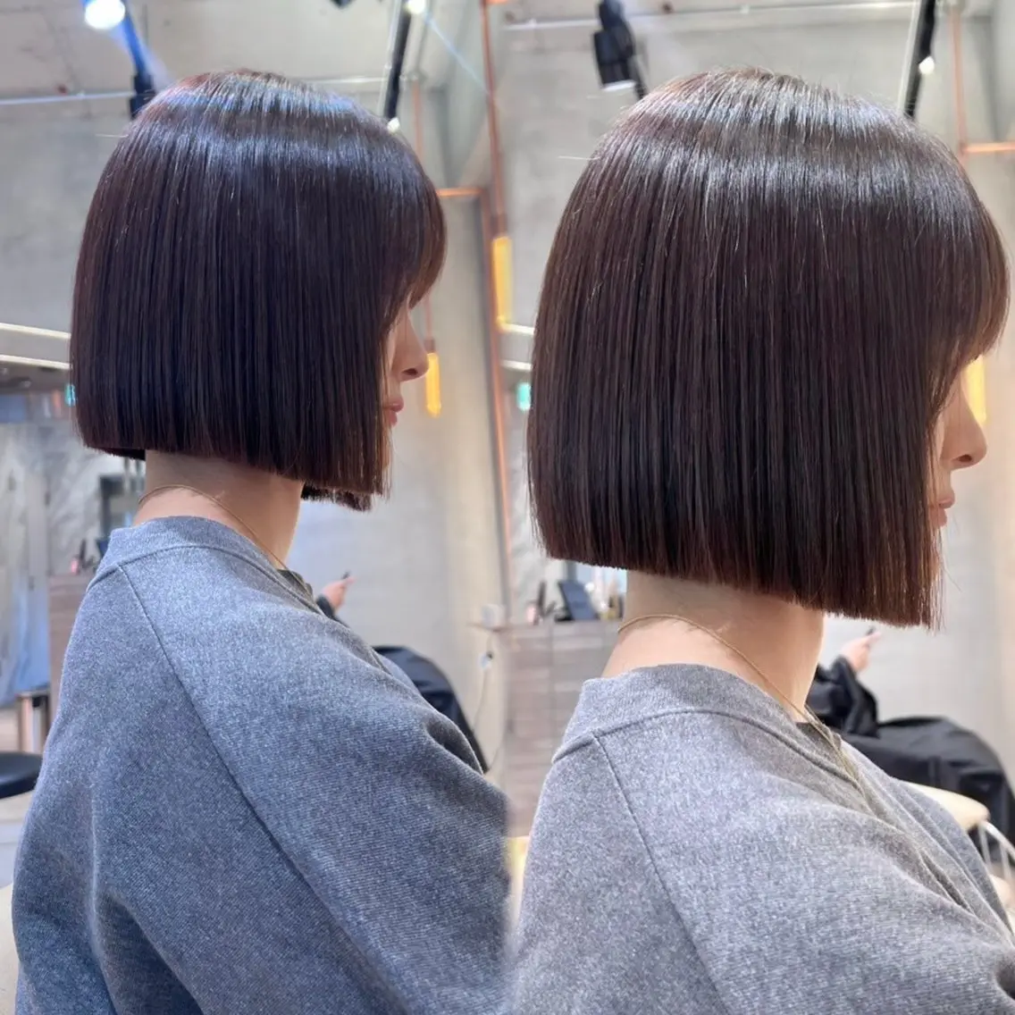 ショート 縮毛矯正 トリートメント ❣️縮毛矯正/ボブ /カラー/渡部晃輝のヘアスタイル