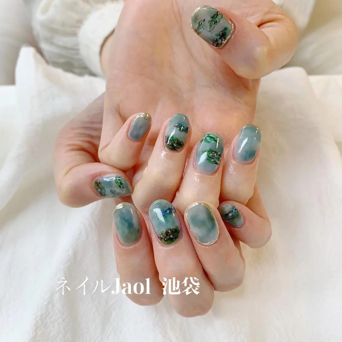 ミディアム ネイルJaol 池袋のネイルデザイン